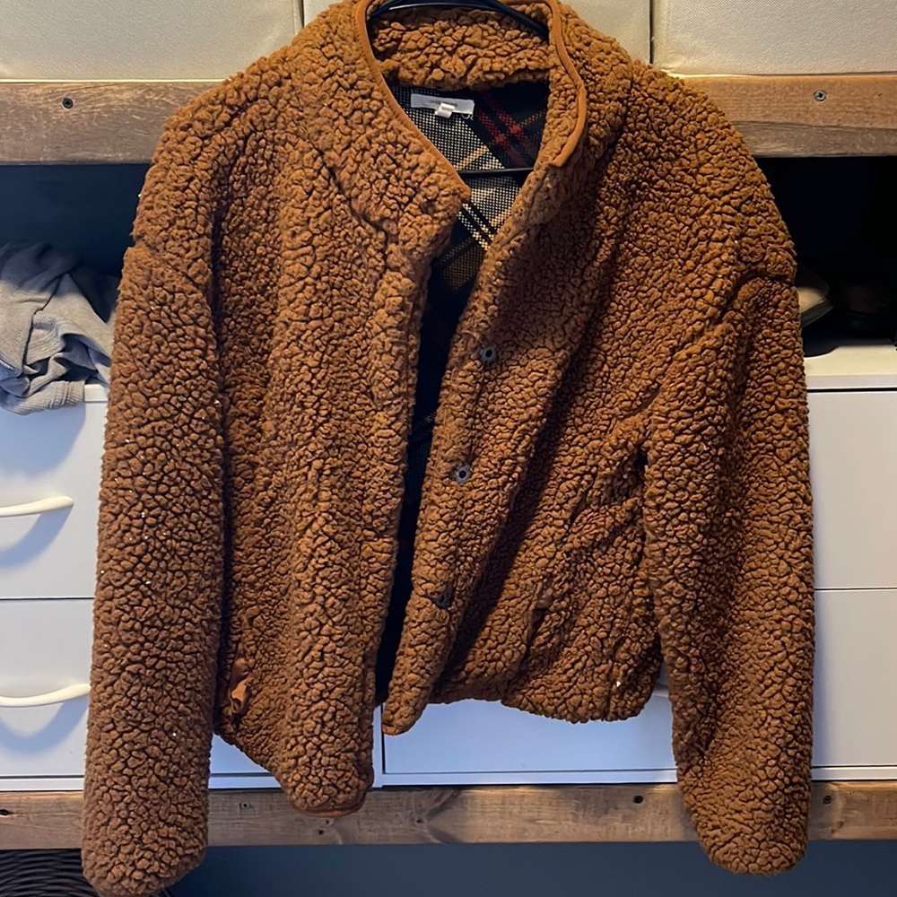 Maurice’s teddy jacket